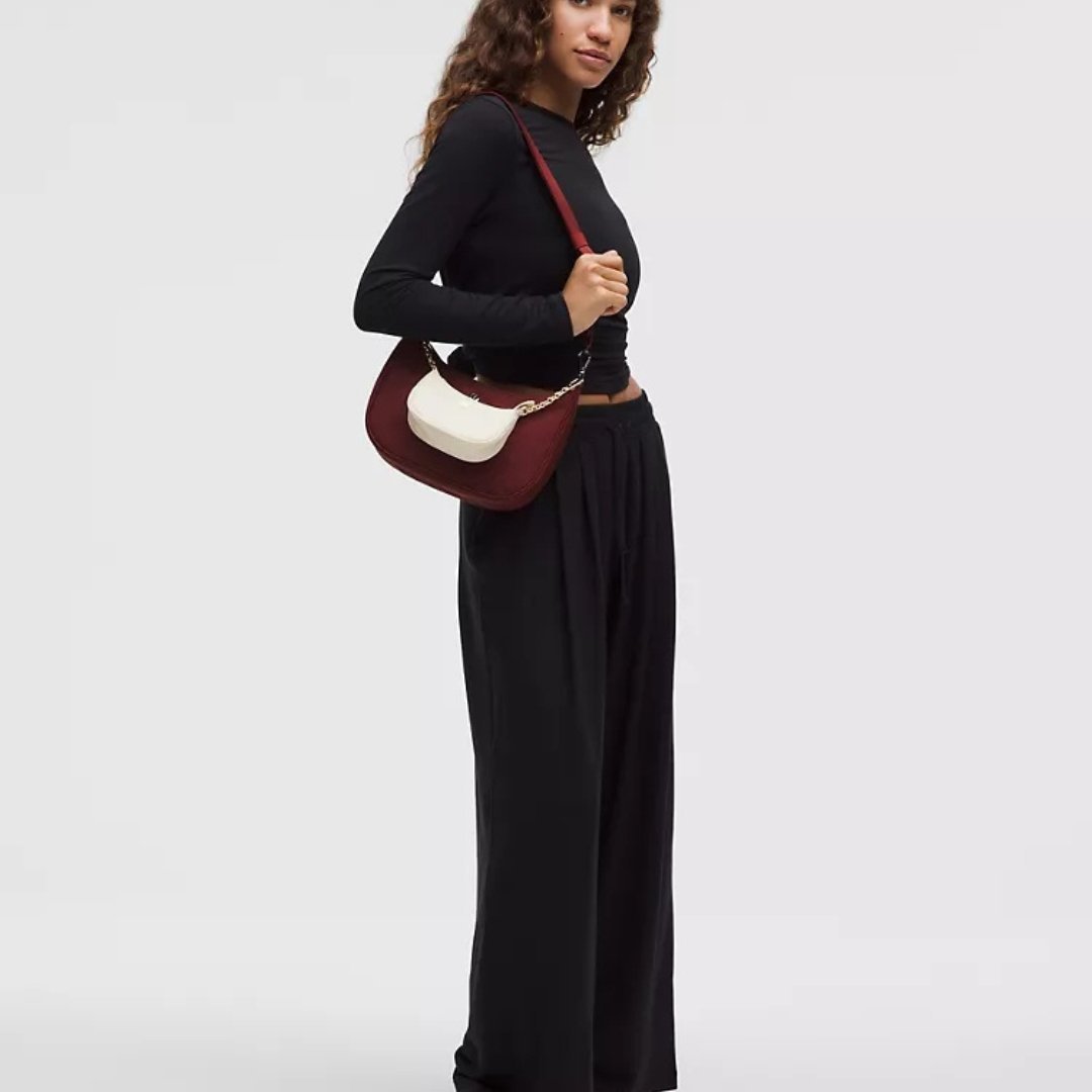 Elegant Ivory Chain Handle Shoulder Bag for Women - Image 3